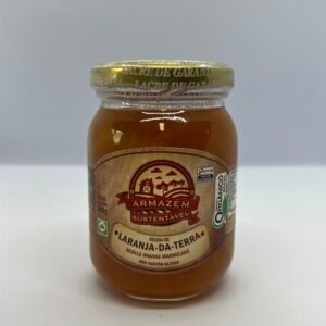 Geleia orgânica de laranja da terra